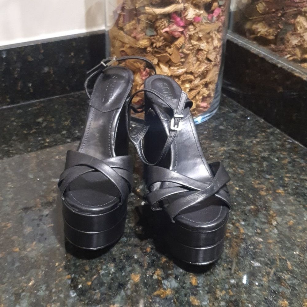 COPY - SCHUTZ Keefa Platform Heels 7.5 B New